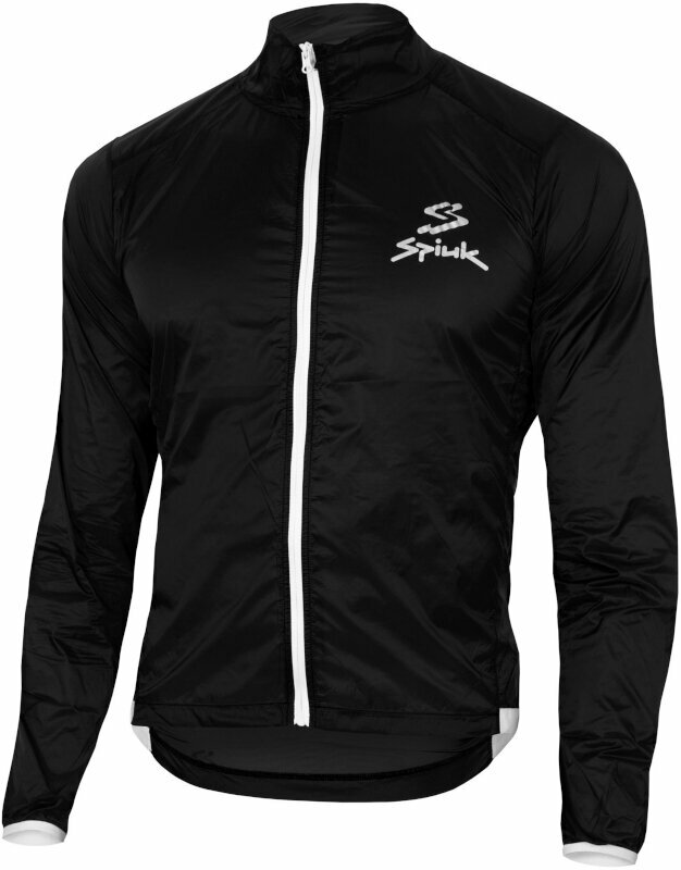 Cycling Jacket, Vest Spiuk Anatomic Wind Jacket Black S Jacket