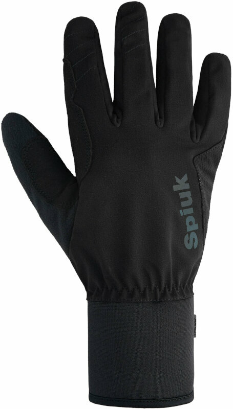 Cyklistické rukavice Spiuk Anatomic Membrane Gloves Black XL Cyklistické rukavice