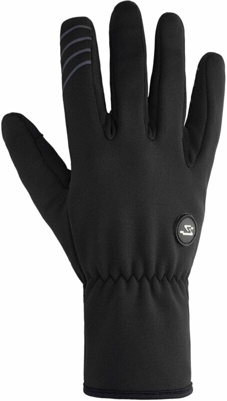 Bike-gloves Spiuk Anatomic Urban Gloves Black M Bike-gloves