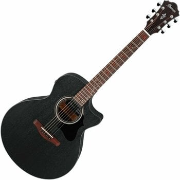 Elektroakustična jumbo Ibanez AE295-WK Weathered Black Elektroakustična jumbo - 1