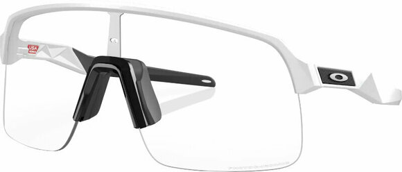 Óculos de ciclismo Oakley Sutro Lite 94634639 White/Clear Photochromic Óculos de ciclismo - 1