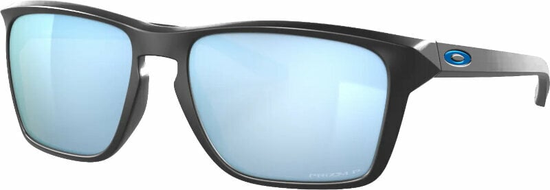 Photos - Sunglasses Oakley Sylas 94482760 Matte Black/Prizm Deep Water Polarized Lifest 