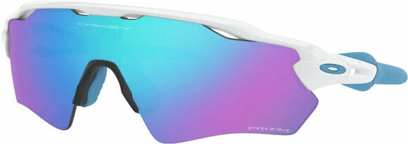 Óculos de ciclismo Oakley Radar EV XS Youth Path 90012631 Matte White/Prizm Sapphire Óculos de ciclismo - 1