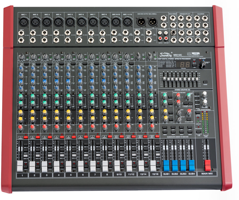 Mixningsbord Soundking MIX12C
