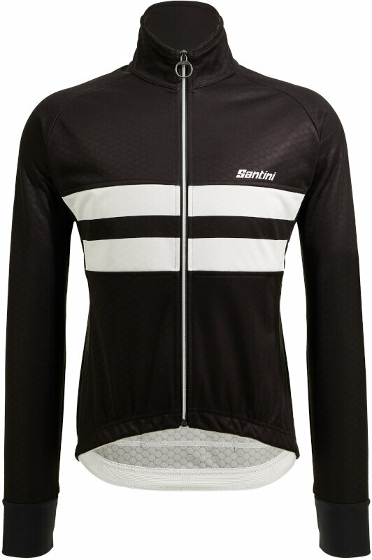 Giacca da ciclismo, gilet Santini Colore Halo Jacket Nero XL Giacca