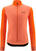 Camisola de ciclismo Santini Colore Puro Long Sleeve Thermal Jersey Arancio Fluo M