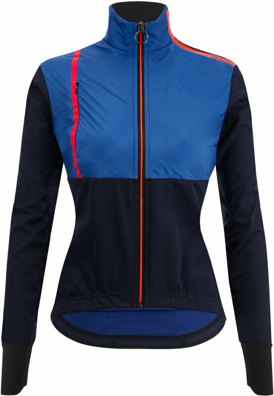 Kerékpár kabát, mellény Santini Vega Absolute Woman Jacket Nautica S Kabát