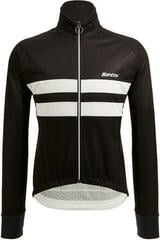 Kurtka, kamizelka rowerowa Santini Colore Halo Kurtka Nero S