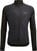 Cycling jersey Santini Colore Puro Long Sleeve Thermal Jersey Jacket Nero 3XL