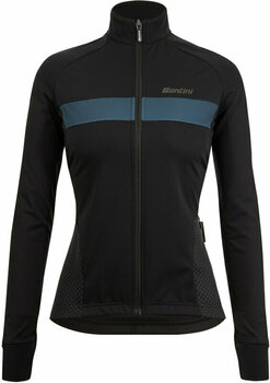 Chaqueta de ciclismo, chaleco Santini Coral Bengal Woman Jacket Nero S Chaqueta - 1
