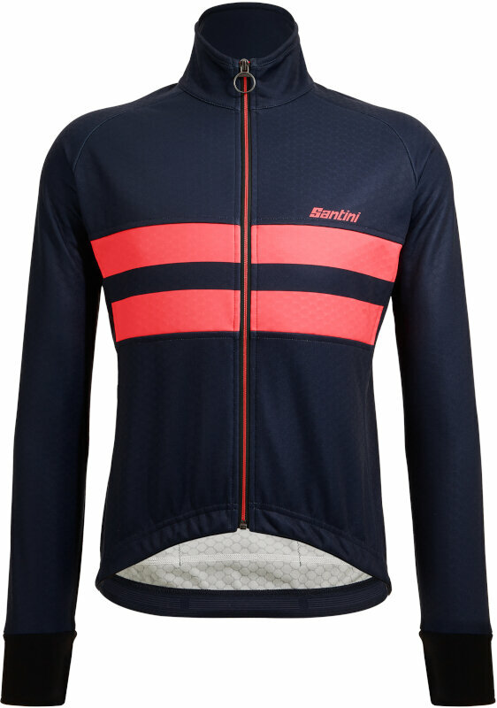 Kerékpár kabát, mellény Santini Colore Halo Jacket Nautica L Kabát