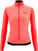 Mez kerékpározáshoz Santini Colore Puro Long Sleeve Woman Jersey Kabát Granatina M