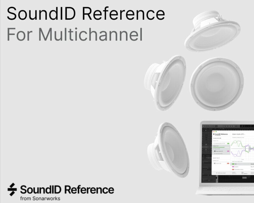 Updates en upgrades Sonarworks Upgrade from Ref4 Studio Edition to SoundID MC (Digitaal product)