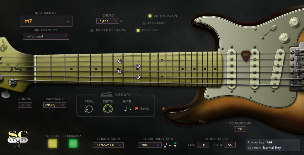 Logiciel de studio Instruments virtuels Prominy SC Electric Guitar 2 (Produit numérique)