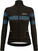 Cycling jersey Santini Coral Bengal Long Sleeve Woman Jersey Jacket Nero M