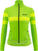 Cycling jersey Santini Coral Bengal Long Sleeve Woman Jersey Jacket Verde Fluo L