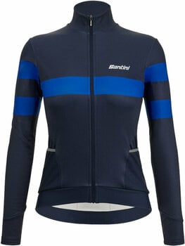 Cycling jersey Santini Coral Bengal Long Sleeve Woman Jersey Jacket Nautica XL - 1