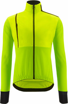 Kerékpár kabát, mellény Santini Vega Absolute Jacket Verde Fluo M Kabát - 1
