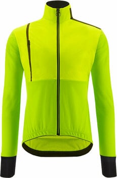 Cycling Jacket, Vest Santini Vega Absolute Jacket Verde Fluo 2XL Jacket (Damaged) - 1