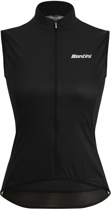 Облекло Santini Nebula Woman Wind Vest Nero M