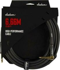 Kabel instrumentalny Jackson High Performance Cable 6,66 m Prosty - Kątowy Kabel instrumentalny