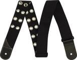 Jackson Cotton Grommet Strap Black Kytarový pás
