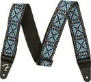 Fender Pasadena Woven Strap Blue Snowflake Guitarrem i tekstil