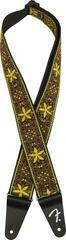 Textile guitar strap Fender Pasadena Woven Strap Textile guitar strap Yellow Wallflower
