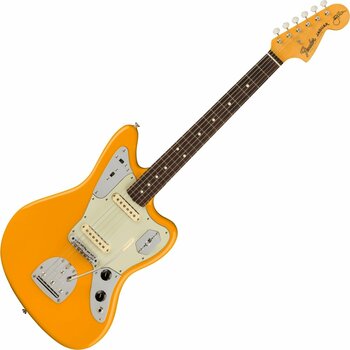Electric guitar Fender Johnny Marr Jaguar Fever Dream Yellow Electric guitar - 1