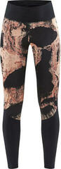 Juoksuhousut/-trikoot Craft ADV Subz Wind Tights 2 W Black/Multi XS Juoksuhousut/-trikoot
