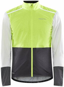Cycling Jacket, Vest Craft ADV Bike Hydro Lumen Jacket M Flumino/Ash White S Jacket - 1