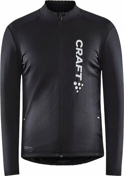 Cycling jersey Craft Core Bike SubZ LS Jersey M Jersey Black/Silver S - 1