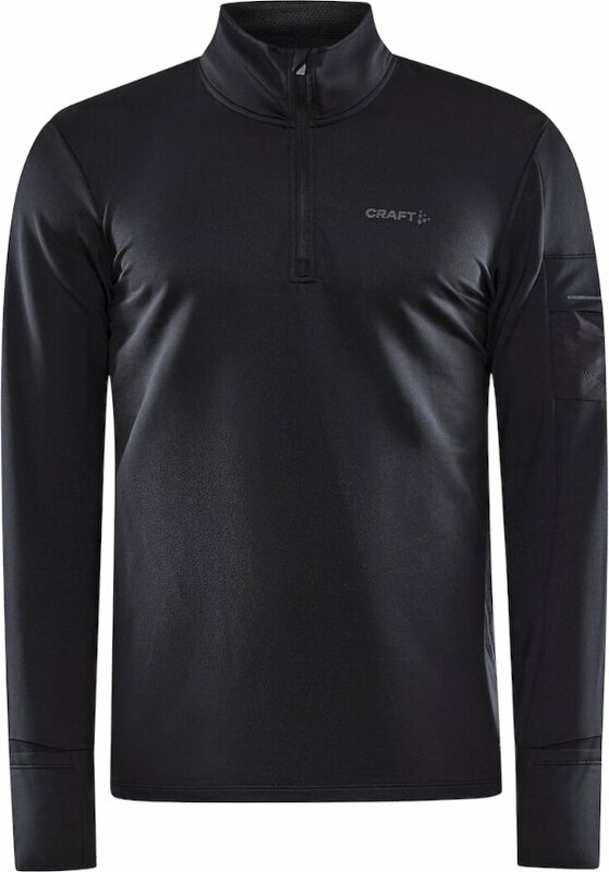 Running sweatshirt Craft ADV SubZ LS M Black M Running sweatshirt