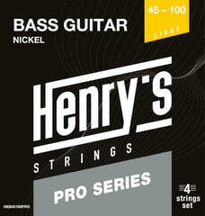 Struny do gitary basowej Henry's PRO Nickel 45-100 Struny do gitary basowej