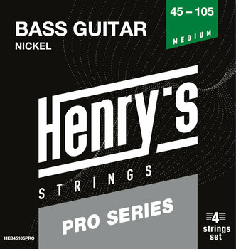 Struny pro baskytaru Henry's PRO Nickel 45-105 - 1