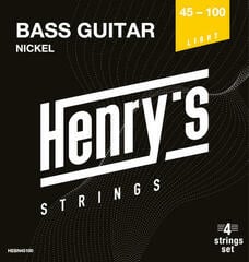 Struny do gitary basowej Henry's Nickel 45-100 Struny do gitary basowej