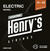 Struny pre elektrickú gitaru Henry's Coated Nickel 10-52