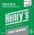 Cordes pour ukulélé soprano Henry's Clear Crystal Nylon UKULELE Soprano / Concert