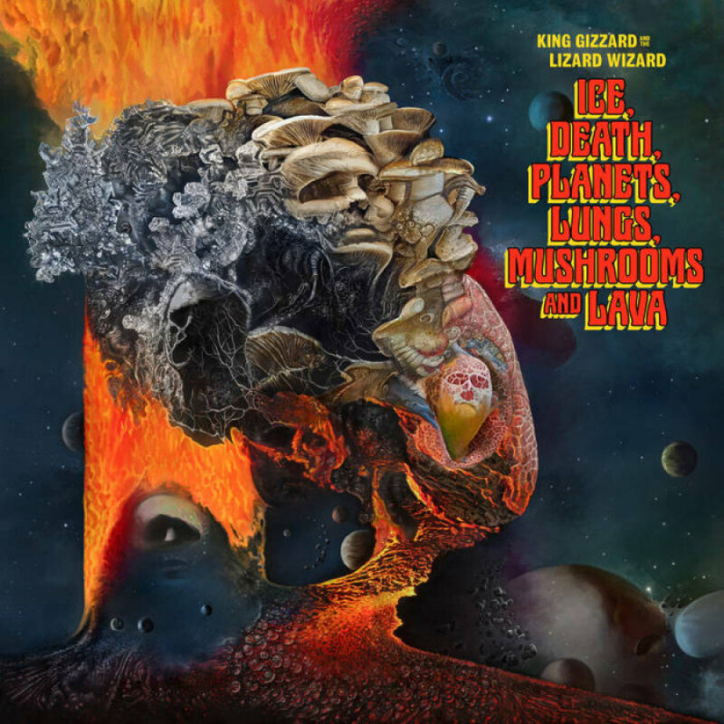 LP deska King Gizzard - Ice, Death, Planets, Lungs, Mushroom And Lava (2 LP)
