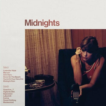 LP Taylor Swift - Midnights (Blood Moon Vinyl) (LP) - 1
