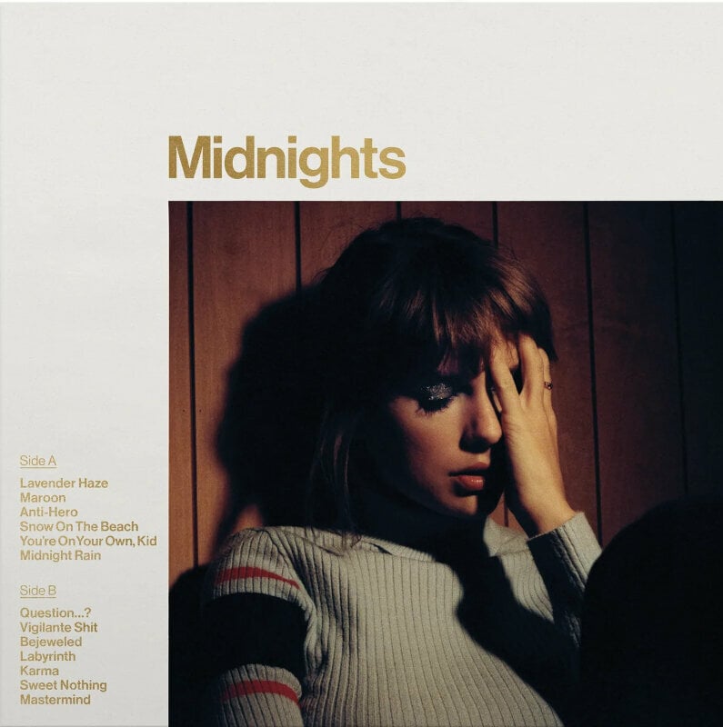 Vinylplade Taylor Swift - Midnights (Mahogany Vinyl) (LP)