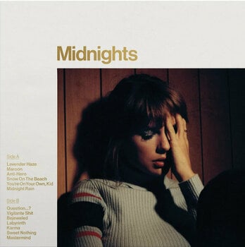 LP Taylor Swift - Midnights (Mahogany Vinyl) (LP) - 1