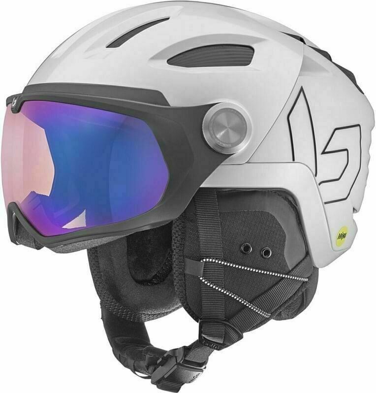 Ski Helmet Bollé V-Ryft Mips White Pearl Shiny M (55-59 cm) Ski Helmet