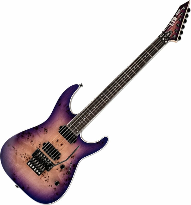 Elektrická gitara ESP LTD M-1000 Purple Natural Burst