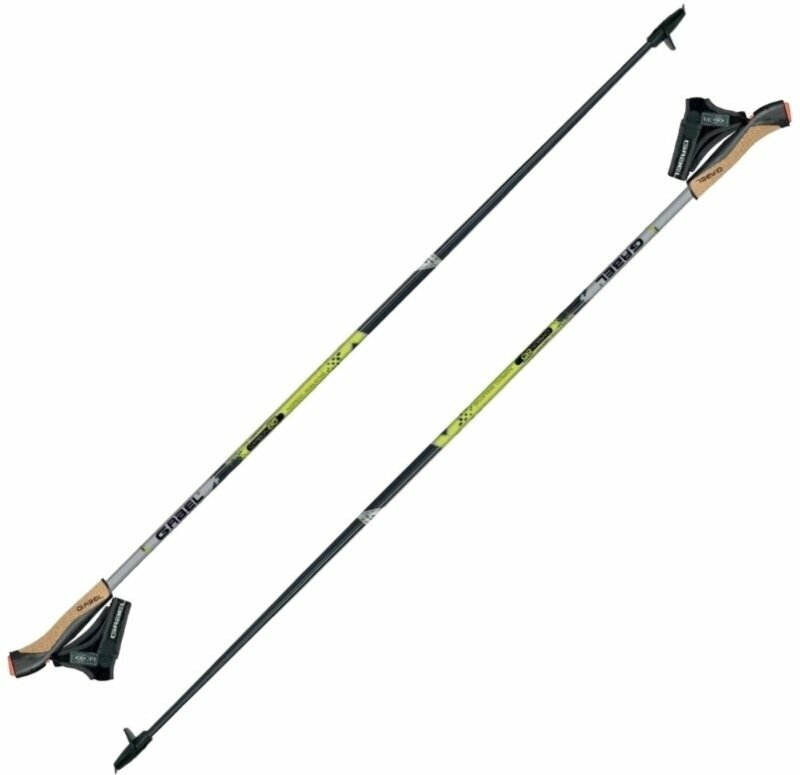 Bâtons de Nordic Walking Gabel X-5 Black/Yellow 115 cm