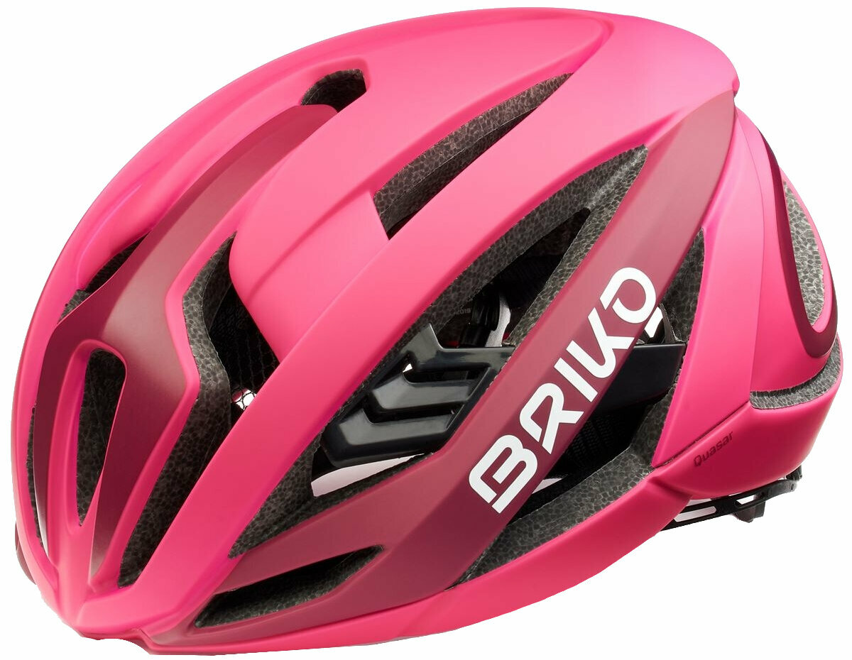 Capacete de bicicleta Briko Quasar Bourdeaux Pink S Capacete de bicicleta