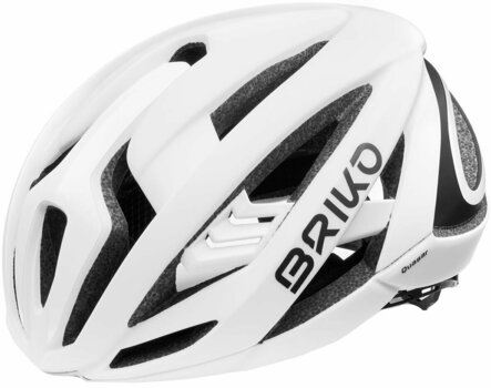 Cyklistická helma Briko Quasar Shiny White L Cyklistická helma - 1