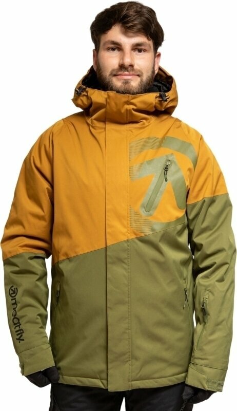Smučarska jakna Meatfly Bang Premium SNB & Ski Jacket Wood/Green M