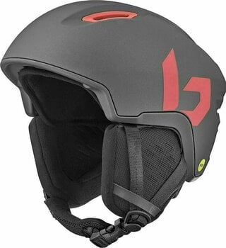 Ski Helmet Bollé Atmos Mips Titanium Red Matte L (59-62 cm) Ski Helmet - 1
