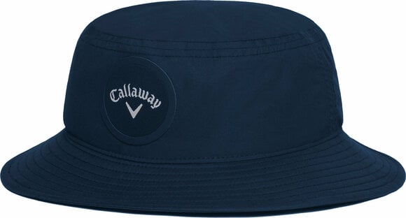Klobouk Callaway Mens Aqua Dry Bucket Hat Navy - 1